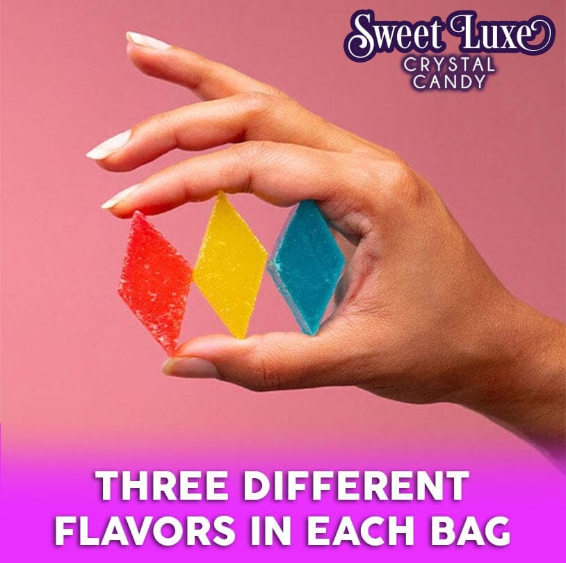 Sweet Luxe™ Crystal Candy - Multiple Flavors Simple Showcase 