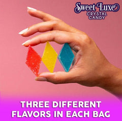 Sweet Luxe™ Crystal Candy - Multiple Flavors Simple magazineracksdirect 