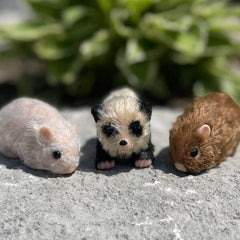 TrueHeart Treasures Reborn Animals: Realistic Mini Silicone Newborn Baby Animals (Multiple Styles) Simple Showcase 