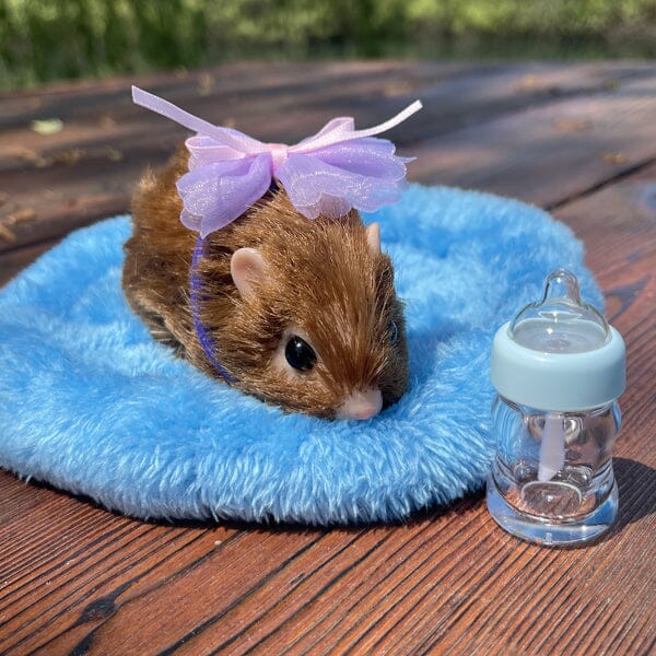 True Heart Treasures Reborn Animals Hazel The Hamster Realistic Mini Showcase