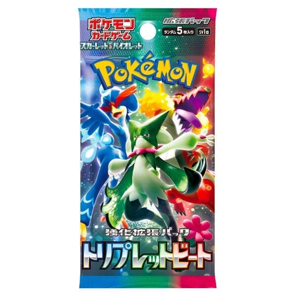 Pokémon Trading Cards: Japanese Scarlet & Violet Booster Packs Simple Showcase 