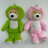 Weighted Plushies w/ Dino Hoodie | Multiple Styles