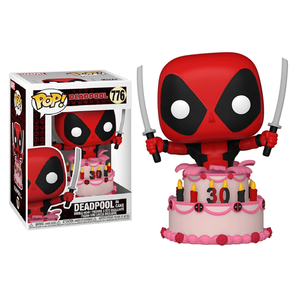 Funko POP! Marvel: Deadpool in Cake Simple magazineracksdirect 