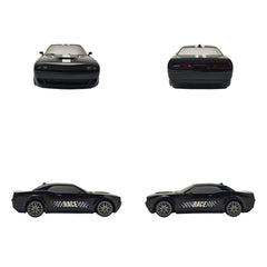 Tough Trax: TurboDrifter - Mini RC Drift Car Black Simple Tough Trax 