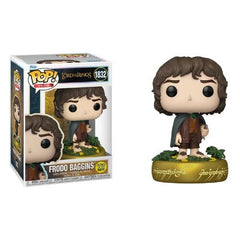 Funko Pop Plus! Movies: The Lord of the Rings – Frodo Baggins with Glow Simple Funko 