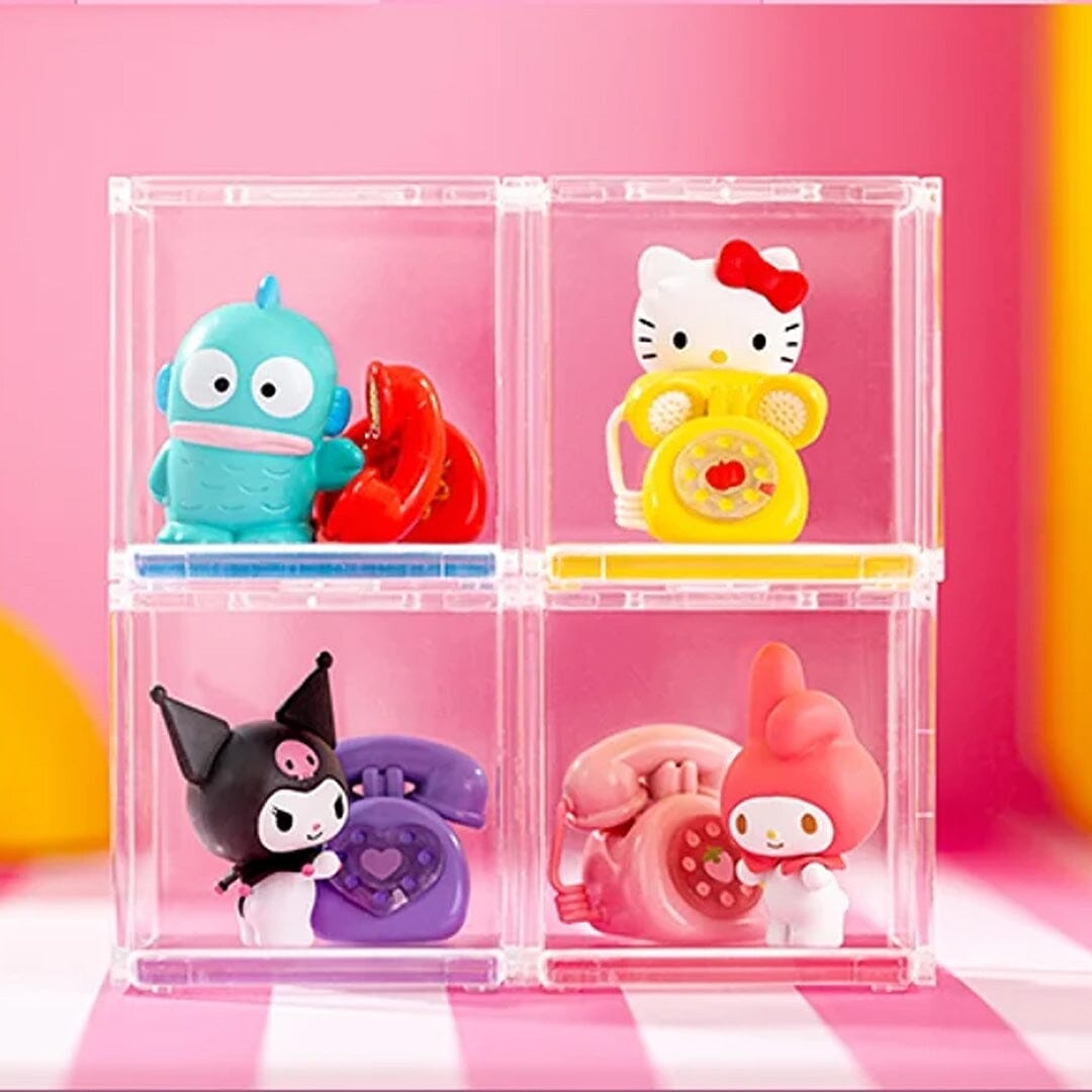 Sanrio: Hello Kitty & Friends Love Calling Series Collectible Figurine Blind Box Simple Hello Kitty 