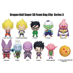 Anime 3D Character Clip: Dragon Ball Z Blind Bag | Series 3 Simple magazineracksdirect 