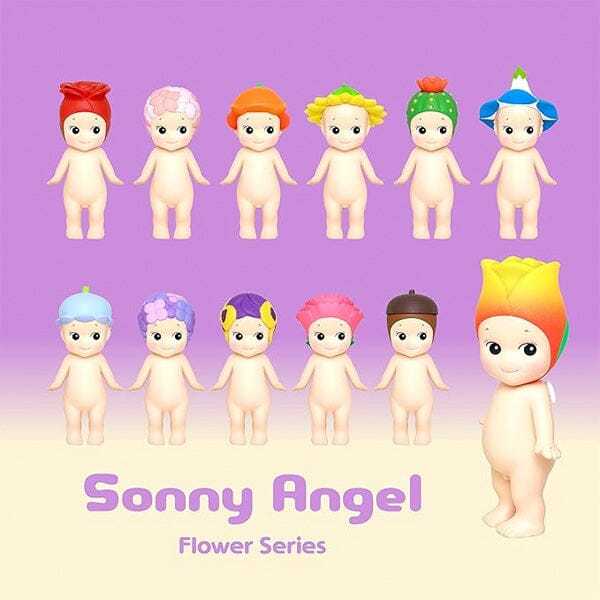 Sonny Angels Collectable Mini Cherub Figurines Flower Series | Ships Assorted (1PC) Simple Sonny Angels 