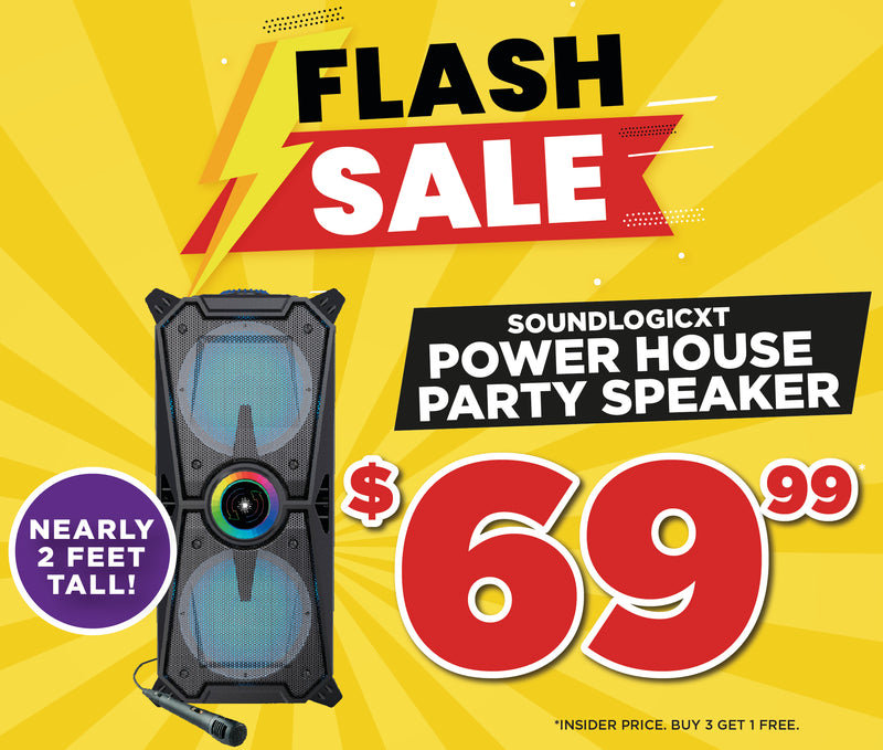 Power House Giant Karaoke Speaker Flash Sale