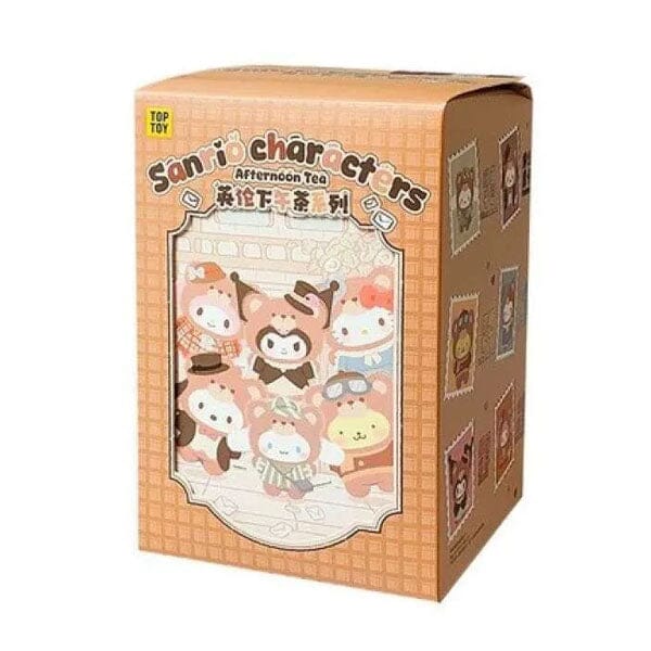 TOP TOY x Sanrio: Afternoon Tea Series Plush Keychain Blind Box (1pc) Simple TOP TOY 