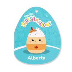 Squishmallows Super Soft Plush Toys 7.5" Alberta The Maple Latte Simple Squishmallows 