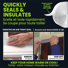 Alien Tape Waterproof Draft Seal For Doors & Windows (49ft) Simple Alien Tape 