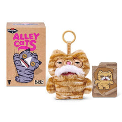 Fuggler Alley Cats Keyrings Series 1 Collectible 5" Plush Toy Hanger Blind Box (1pc) Simple Fuggler 