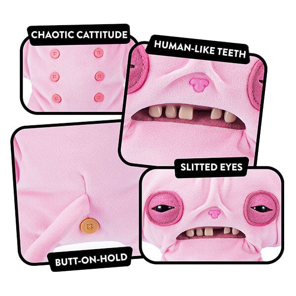 Fuggler Series 1 "Alley Cats" 9" Plush Toys (1pc) Style Ships Assorted Simple Fuggler 