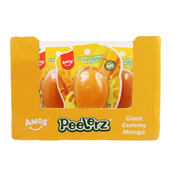 Amos Peelerz Giant Gummy Mango Peelable Candy (4.76oz) Simple Amos Sweets 