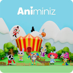 Animiniz x The Amazing Digital Circus Main Character Series Collectible Figurine Blind Box (1pc) Simple Animiniz 