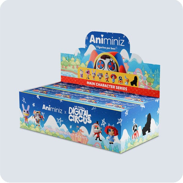 Animiniz x The Amazing Digital Circus Main Character Series Collectible Figurine Blind Box (1pc) Simple Animiniz 