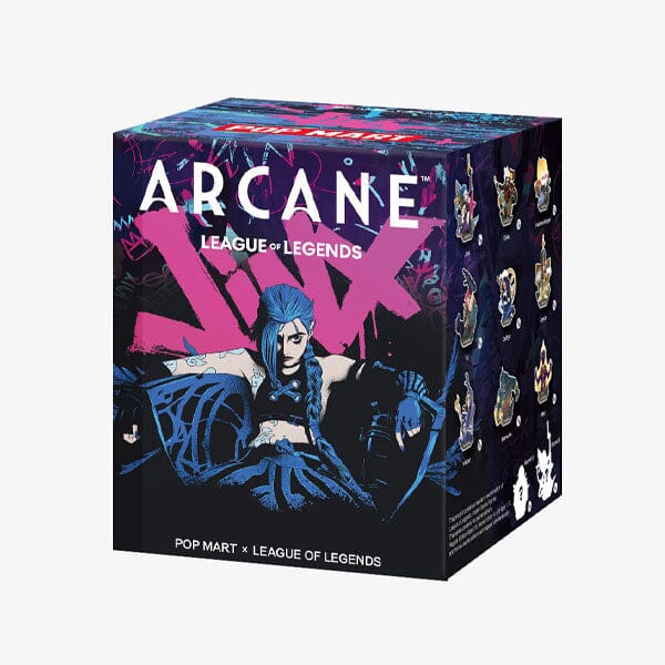 Pop Mart x League Of Legends: Arcane Series Collectible Figurine Blind Box (1pc) Simple Pop Mart 