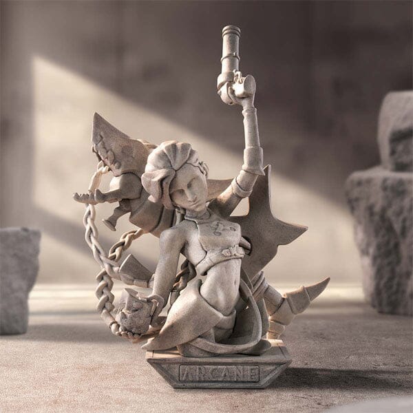 Pop Mart x League Of Legends: Arcane Series Collectible Figurine Blind Box (1pc) Simple Pop Mart 