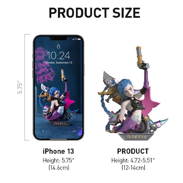 Pop Mart x League Of Legends: Arcane Series Collectible Figurine Blind Box (1pc) Simple Pop Mart 