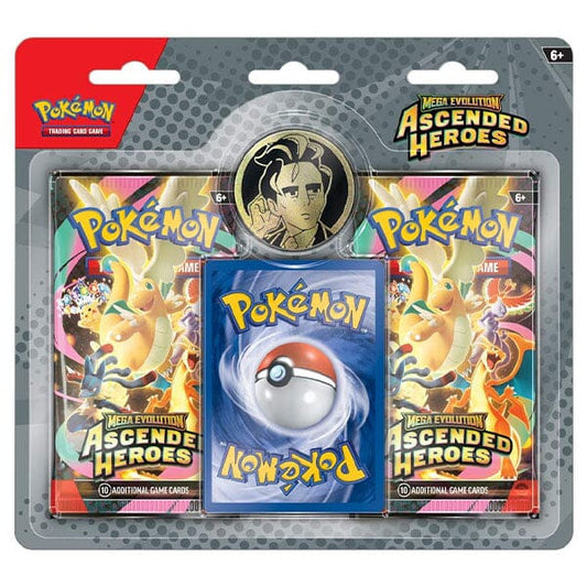 Pokémon TCG: Mega Evolution Ascended Heroes 2-Pack Blister Special Release 2.5 Collection Simple Pokémon 