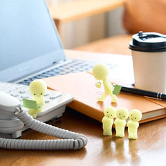 Smiski At Work Series Collectible Glow in the Dark Figurine Blind Box (1pc) Simple Smiski 