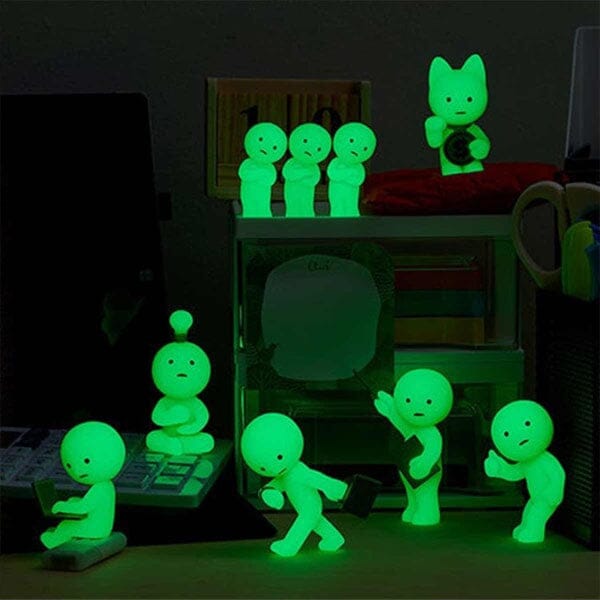 Smiski At Work Series Collectible Glow in the Dark Figurine Blind Box (1pc) Simple Smiski 