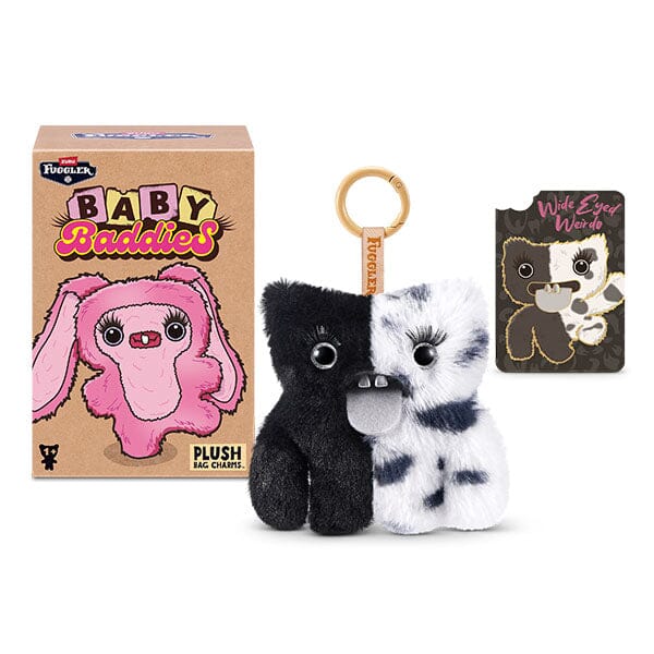 Fuggler Baby Baddies Keyrings Series 1 Collectible 5" Plush Toy Hanger Blind Box (1pc) Simple Fuggler 