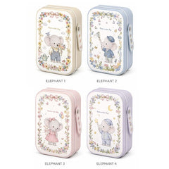 Eiko Elephant Furry Kawaii Plush Keychain Mystery Tin (1pc) Simple Exclusive 