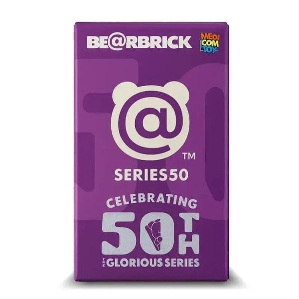 Bearbrick Series 50 Collectible Mini Figure by Medicom Toys Blind Box (1pc) Simple BE@RBRICK 