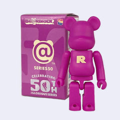 Bearbrick Series 50 Collectible Mini Figure by Medicom Toys Blind Box (1pc) Simple BE@RBRICK 