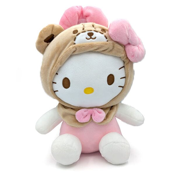 Sanrio 10" Hello Kitty & Friends Bear Hood Hat Plush Toy (1pc) Multiple Styles