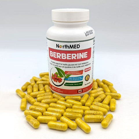 Berberine Supplement (60caps) - For Healthy Glucose and Metabolism • Showcase