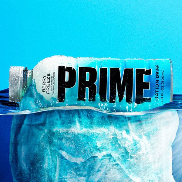 PRIME Hydration Drink By Logan Paul & KSI Simple PRIME NEW! Berry Freeze: Blueberry Citrus 