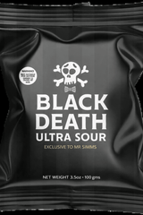Mr. Simms Sweet Shoppe: Black Death Ultra Sour (Imported From England) Simple Mr. Simms 