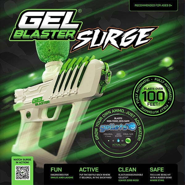 Gel Blaster® SURGE Simple Showcase 