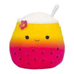 Squishmallows Super Soft Plush Toys | 5" Boba Tea Squad | Bergit The Boba Tea Simple magazineracksdirect 