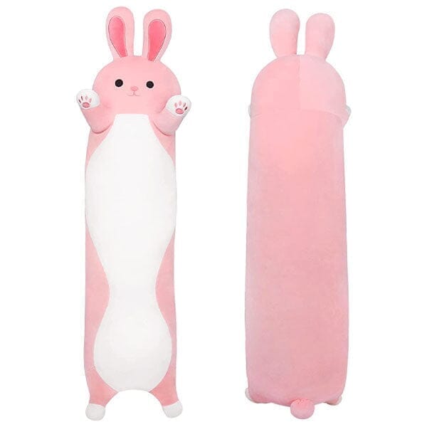 Plush Body Pillow Toy Styles (3FT Long!) | Pink Bunny | Ships Early May Preorder Showcase 