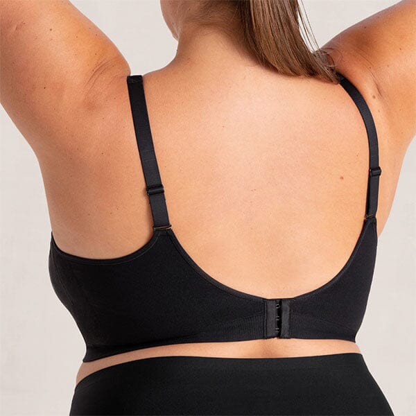 Shapermint Essentials® Everyday Comfort Straps Wireless Shaping Bra - Black (Multiple Sizes) Preorder Shapermint 