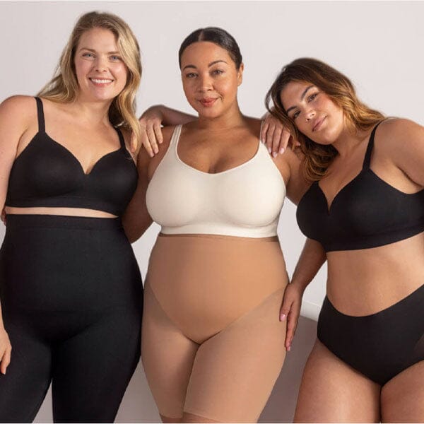 Shapermint Essentials® Everyday Comfort Straps Wireless Shaping Bra - Chai (Multiple Sizes) Preorder Shapermint 