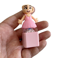 Absurdio Italian Brainrot 3-in-1 LED Keychain Fidget Clicker Toy Blind Box (1pc) Simple Exclusive 