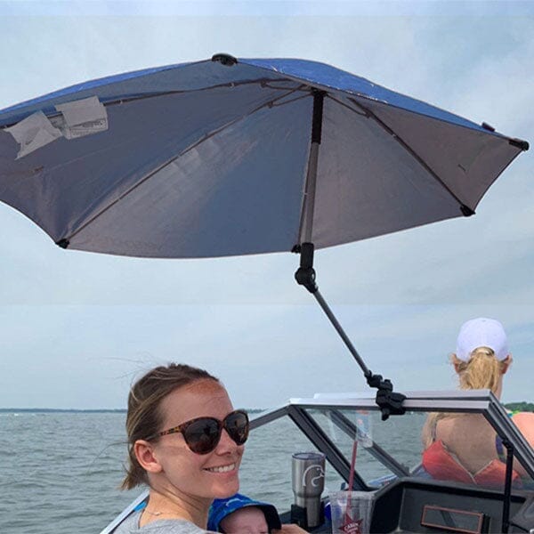 Clip-On Shade  Portable Summer Umbrella Canopy • Showcase