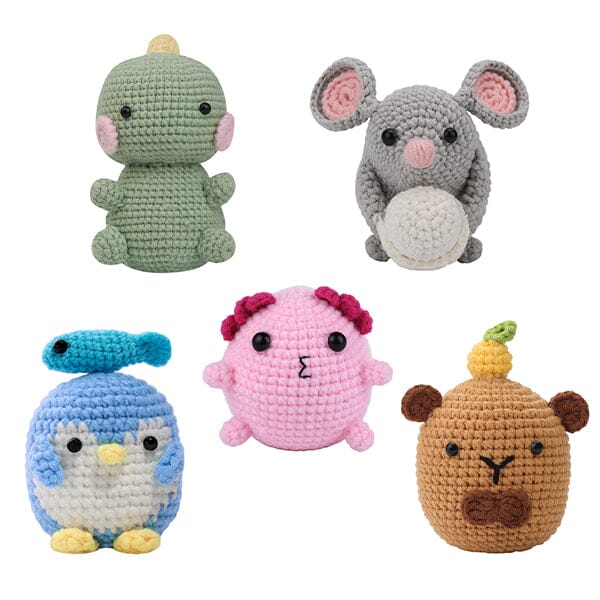 The LOOP Brigade: DIY Mini Crochet Plush Toy Complete Kit For Beginners (Multiple Characters) Preorder magazineracksdirect 