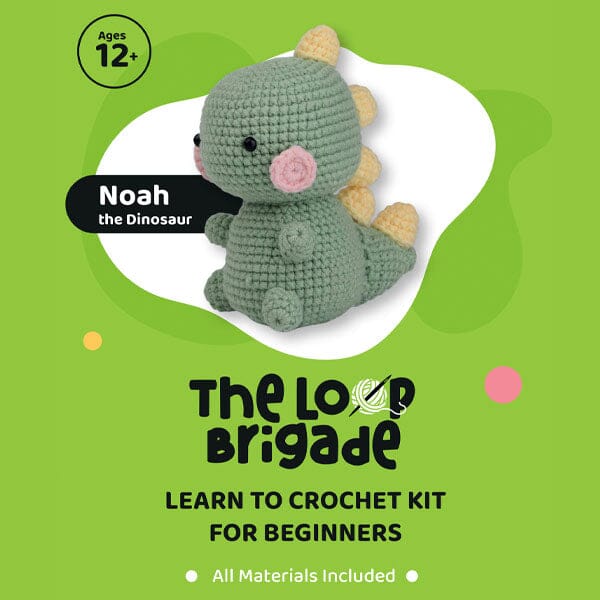 The LOOP Brigade: DIY Mini Crochet Plush Toy Complete Kit For Beginners (Multiple Characters)