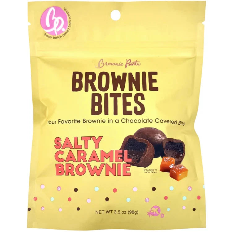 Brownie Points Salty Caramel Brownie Bites 3.5oz Simple Brownie Points 