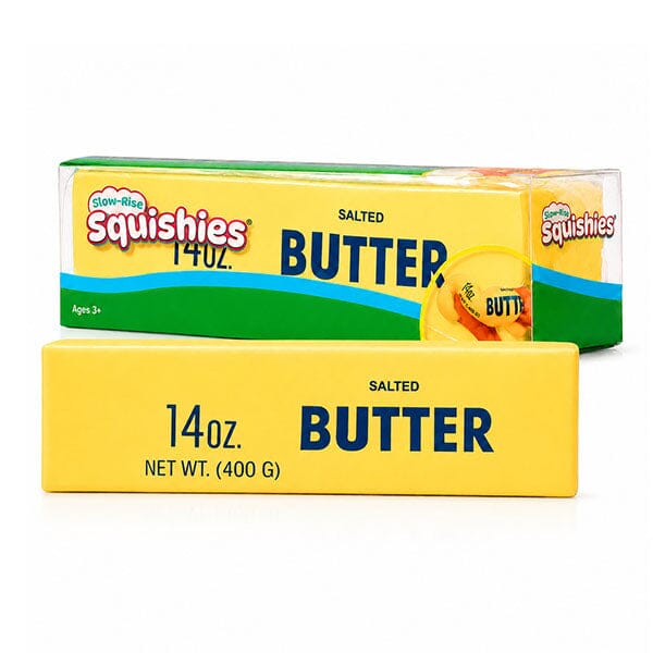Butter Foam 10" Slow-Rise Squishies® Fidget Toy (1pc) Simple Exclusive 