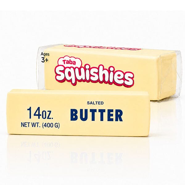 Giant Salted Butter Stick 10" Slow-Rise Squishies® Fidget Toy (1pc) Simple Exclusive 