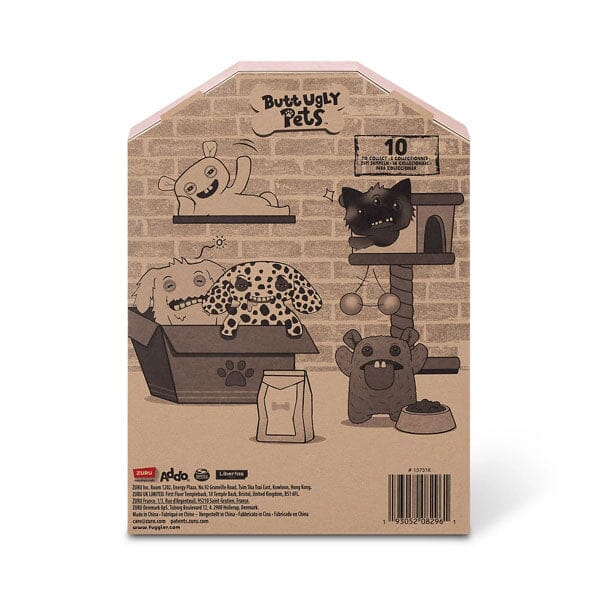 Fuggler Series 1 "Butt Ugly Pets" 9" Plush Toys (1pc) Style Ships Assorted Simple Fuggler 