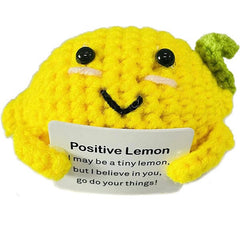 CalmiMates Mini Emotional Support Crochet Plush Toy Collection (1pc) Multiple Styles Preorder magazineracksdirect Positive Lemon 