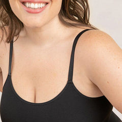 Shapermint Essentials® All Day Every Day Scoop Neck Cami - Black (Multiple Sizes) Simple Shapermint 